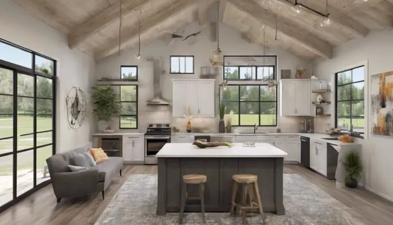 2 Bed 2 Bath Barndominium Plans