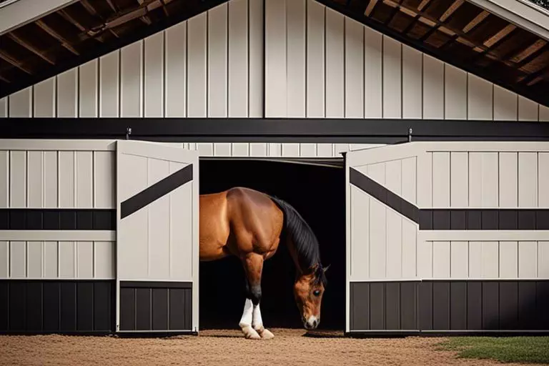 barndominium with horse stalls