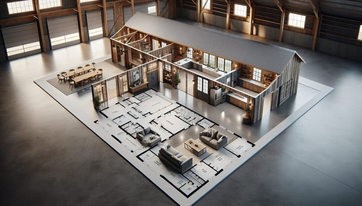 Tailored 40x100 Barndominium Floor Plan With Customizable Features ...